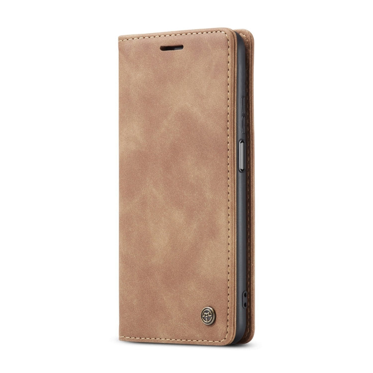 For Xiaomi Mi 10T 5G / 10T Pro 5G CaseMe-013 Multifunctional Retro Frosted Horizontal Flip Leather Case with Card Slot & Holder & Wallet(Brown)