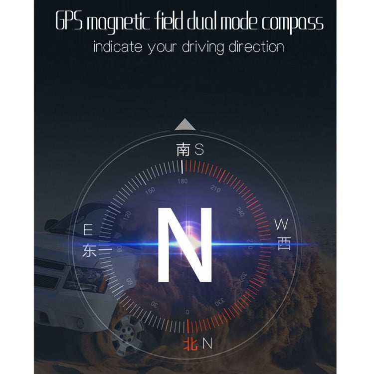 M11 Car OBD2 + GPS Mode Head-up Display HUD Overspeed / Speed / Water Temperature Alarm - Head Up Display System by PMC TechLife | Online Shopping South Africa | PMC TechLife | Buy Now Pay Later Mobicred