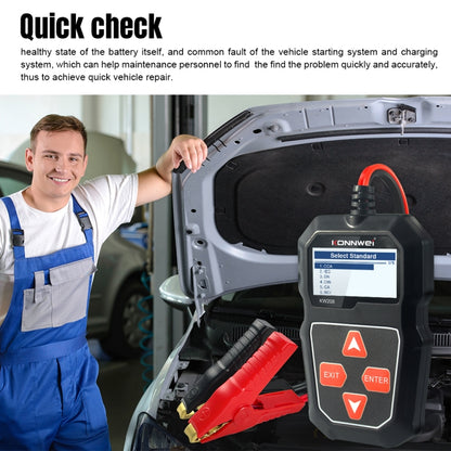 KONNWEI KW208 Car TFT Color Screen Battery Tester Support 8 Languages - free shipping - PMC Jewellery - Order now!