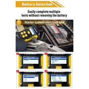 KONNWEI KW510 3 in 1 Car Battery Tester / Charger / Repairer, Support 8 Languages(US Plug)