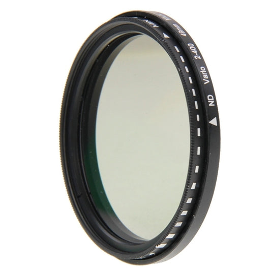 55mm ND Fader Neutral Density Adjustable Variable Filter, ND2 to ND400 Filter - free shipping - PMC Jewellery - Order now!
