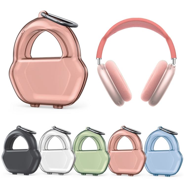 PP Jelly Color Headphone Protective Case for AirPods Max, with Hook(Blue) - free shipping - PMC TechLife - Order now!