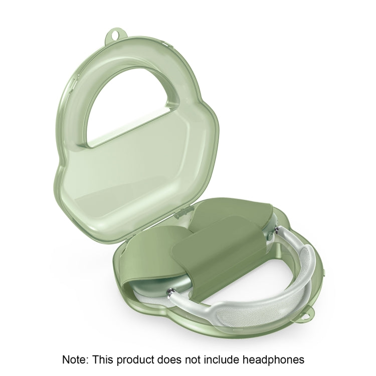 PP Jelly Color Headphone Protective Case for AirPods Max, with Hook(Green) - free shipping - PMC TechLife - Order now!