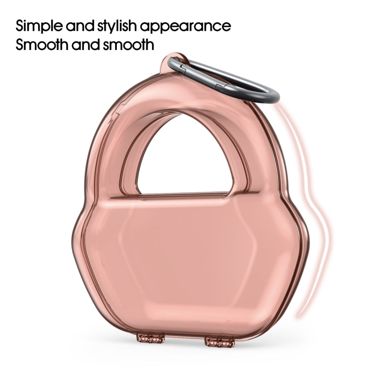 PP Jelly Color Headphone Protective Case for AirPods Max, with Hook(White)