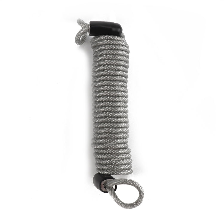 RV Trailer Spring Safety Rope Breakaway Cable, Safety Buckle Size:M8 x 80mm(Silver) - free shipping - PMC TechLife - Order now!