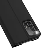 For Samsung Galaxy A52s / A52 5G / 4G DUX DUCIS Skin Pro Series Horizontal Flip PU + TPU Leather Case, with Holder & Card Slots(Black)
