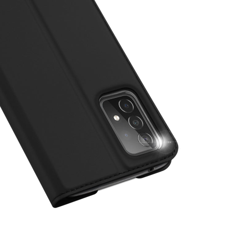 For Samsung Galaxy A52s / A52 5G / 4G DUX DUCIS Skin Pro Series Horizontal Flip PU + TPU Leather Case, with Holder & Card Slots(Black)
