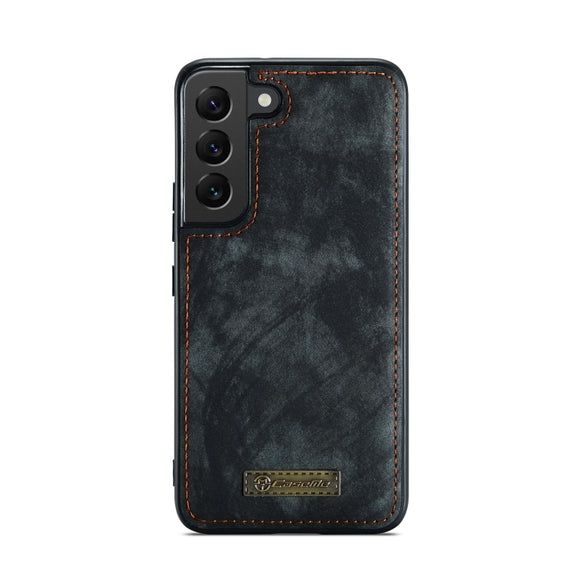 FFor Samsung Galaxy S21+ 5G CaseMe-008 Detachable Multifunctional Flip Leather Phone Case(Black)