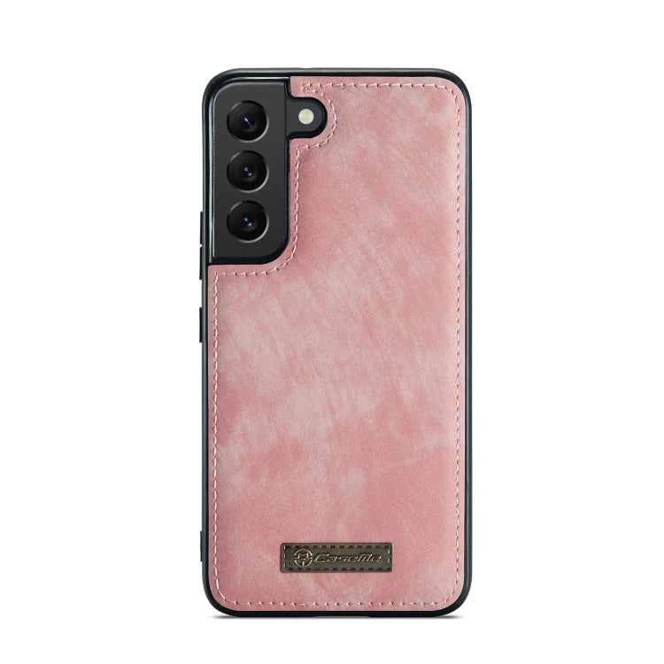 For Samsung Galaxy S21+ 5G CaseMe-008 Detachable Multifunctional Flip Leather Phone Case(Pink) - free shipping - PMC Jewellery - Order now!