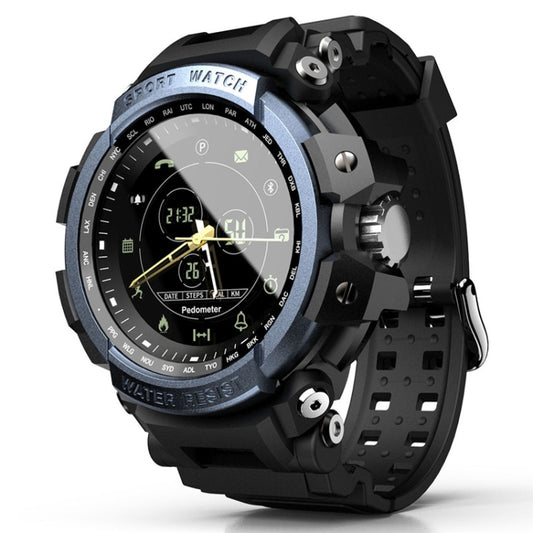 Lokmat MK28 1.4 inch FSTN Screen IP68 Waterproof Smart Watch, Support Information Reminder / Remote Camera / Sport Record(Blue) - free shipping - PMC Jewellery - Order now!