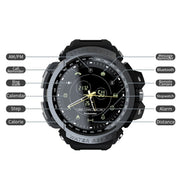 Lokmat MK28 1.4 inch FSTN Screen IP68 Water-resistant Smart Watch, Support Information Reminder / Remote Camera / Sport Record(Green)