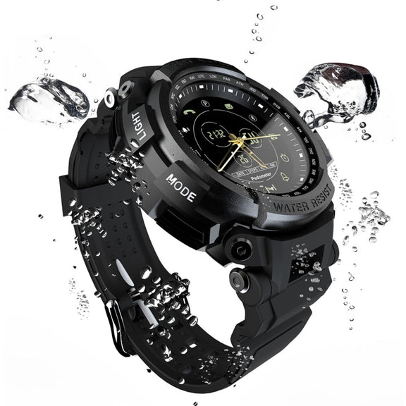 Lokmat MK28 1.4 inch FSTN Screen IP68 Water-resistant Smart Watch, Support Information Reminder / Remote Camera / Sport Record(Blue)