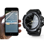 Lokmat MK28 1.4 inch FSTN Screen IP68 Water-resistant Smart Watch, Support Information Reminder / Remote Camera / Sport Record(Blue)