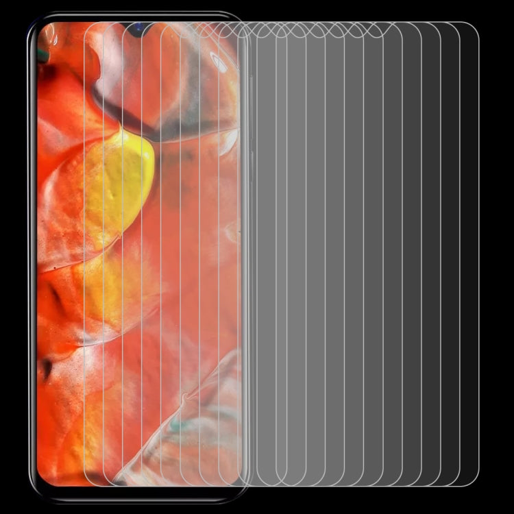 For Blackview A60 Plus 10 PCS 0.26mm 9H 2.5D Tempered Glass Film - Others by PMC TechLife | Online Shopping South Africa | PMC TechLife