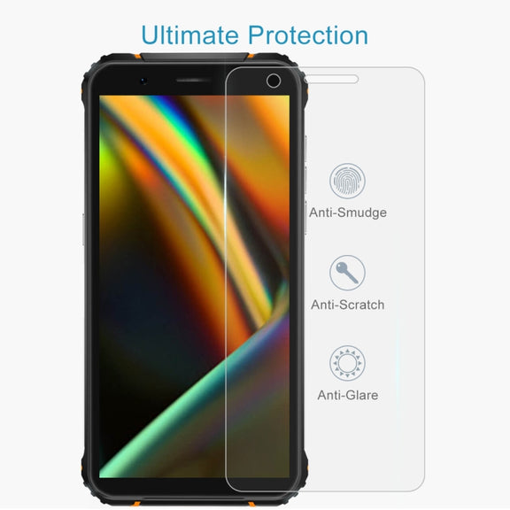 For Blackview BV5100 Pro 50 PCS 0.26mm 9H 2.5D Tempered Glass Film
