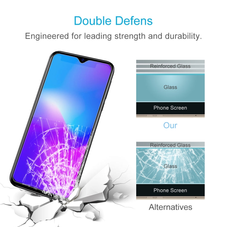 For Blackview A60 Pro 50 PCS 0.26mm 9H 2.5D Tempered Glass Film - For Blackview by PMC TechLife | Online Shopping South Africa | PMC TechLife