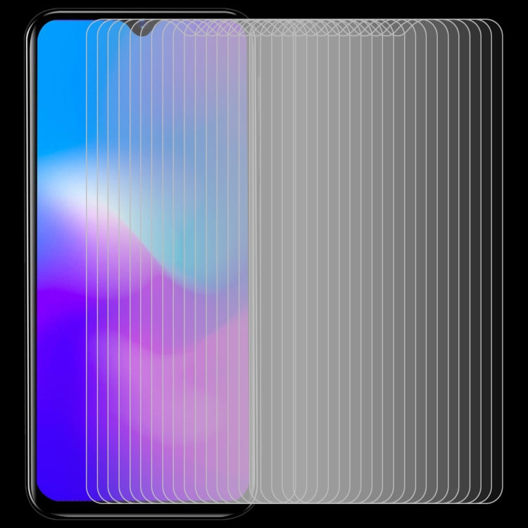 For Blackview A60 Pro 50 PCS 0.26mm 9H 2.5D Tempered Glass Film - For Blackview by PMC TechLife | Online Shopping South Africa | PMC TechLife