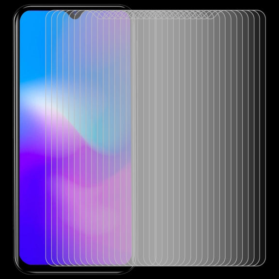For Blackview A60 Pro 50 PCS 0.26mm 9H 2.5D Tempered Glass Film