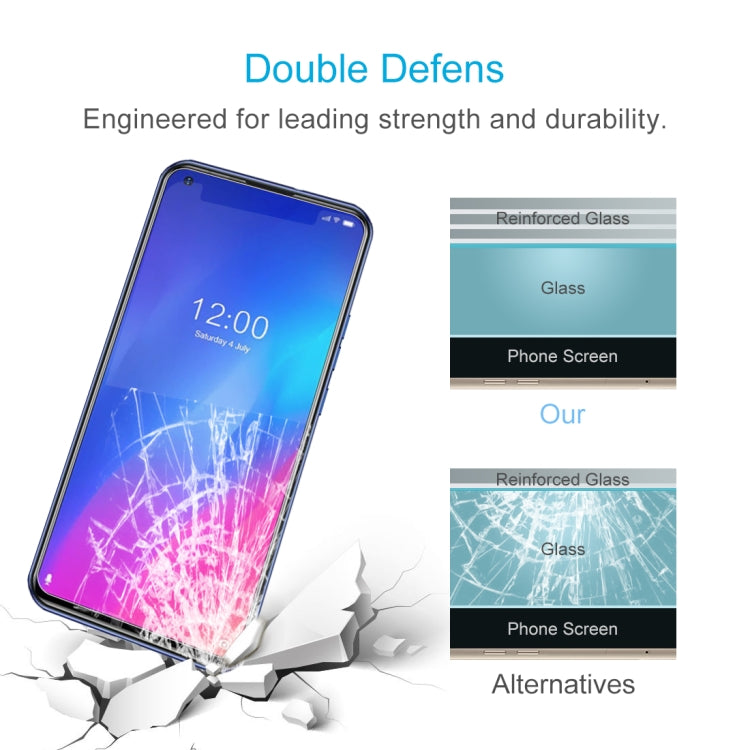 For Doogee N30 50 PCS 0.26mm 9H 2.5D Tempered Glass Film - free shipping - PMC TechLife - Order now!