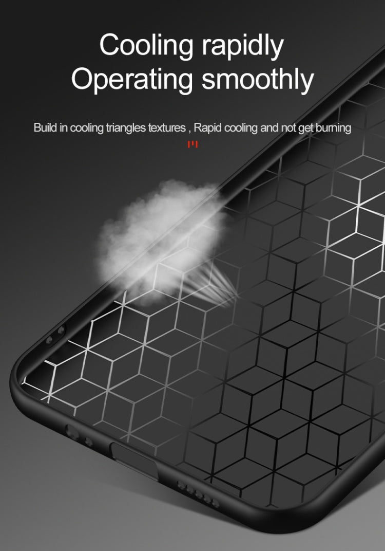 For Meizu Note 8 XINLI Stitching Cloth Texture Shockproof TPU Protective Case with Ring Holder(Black)