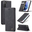 For Samsung Galaxy S21+ 5G CaseMe 013 Multifunctional Horizontal Flip Leather Case with Holder & Card Slot & Wallet(Black) - free shipping - PMC Jewellery - Order now!
