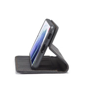 For Samsung Galaxy S21+ 5G CaseMe 013 Multifunctional Horizontal Flip Leather Case with Holder & Card Slot & Wallet(Black)