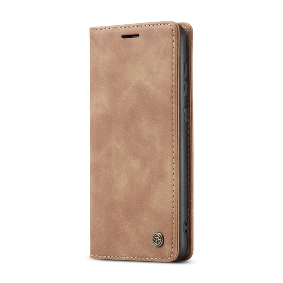 For Samsung Galaxy S21+ 5G CaseMe 013 Multifunctional Horizontal Flip Leather Case with Holder & Card Slot & Wallet(Brown)