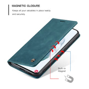 For Samsung Galaxy S21+ 5G CaseMe 013 Multifunctional Horizontal Flip Leather Case with Holder & Card Slot & Wallet(Blue)