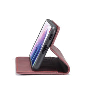 For Samsung Galaxy S21+ 5G CaseMe 013 Multifunctional Horizontal Flip Leather Case with Holder & Card Slot & Wallet(Wine Red)