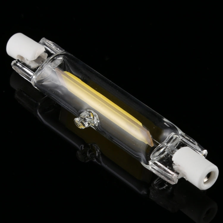 R7S 110V 3W 78mm COB LED Bulb Glass Tube Replacement Halogen Lamp Spot Light(4000K Natural White Light) - LED Blubs & Tubes by PMc TechLife | Online Shopping South Africa | PMc TechLife | Buy Now Pay Later Mobicred