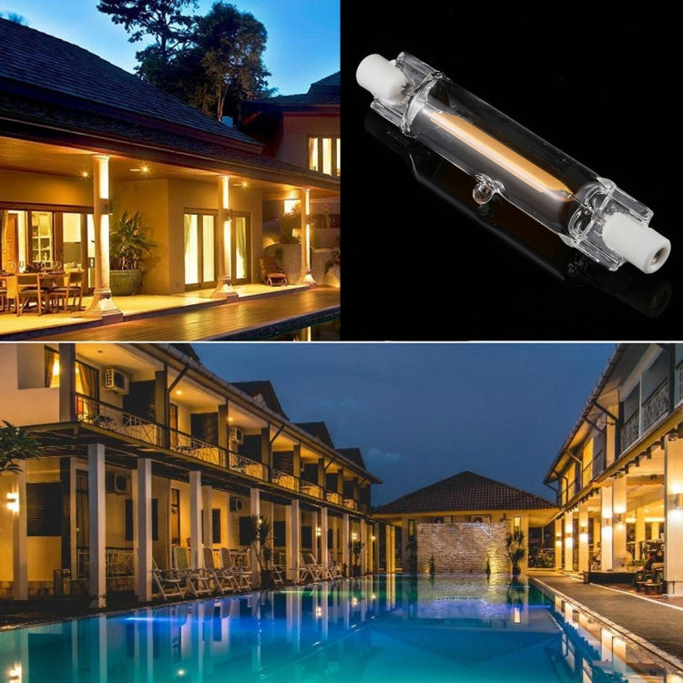 R7S 220V 5W 78mm COB LED Bulb Glass Tube Replacement Halogen Lamp Spot Light(3000K Warm Light) - LED Blubs & Tubes by PMc TechLife | Online Shopping South Africa | PMc TechLife | Buy Now Pay Later Mobicred