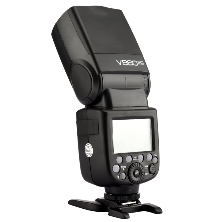 Godox V860IIC 2.4GHz Wireless 1/8000s HSS Flash Speedlite Camera Top Fill Light for Canon Cameras(Black) - free shipping - PMC Jewellery - Order now!