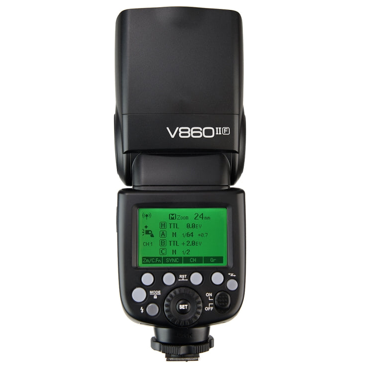 Godox V860IIF 2.4GHz Wireless 1/8000s HSS Flash Speedlite Camera Top Fill Light for Fujifil DSLR Cameras(Black) - free shipping - PMC Jewellery - Order now!