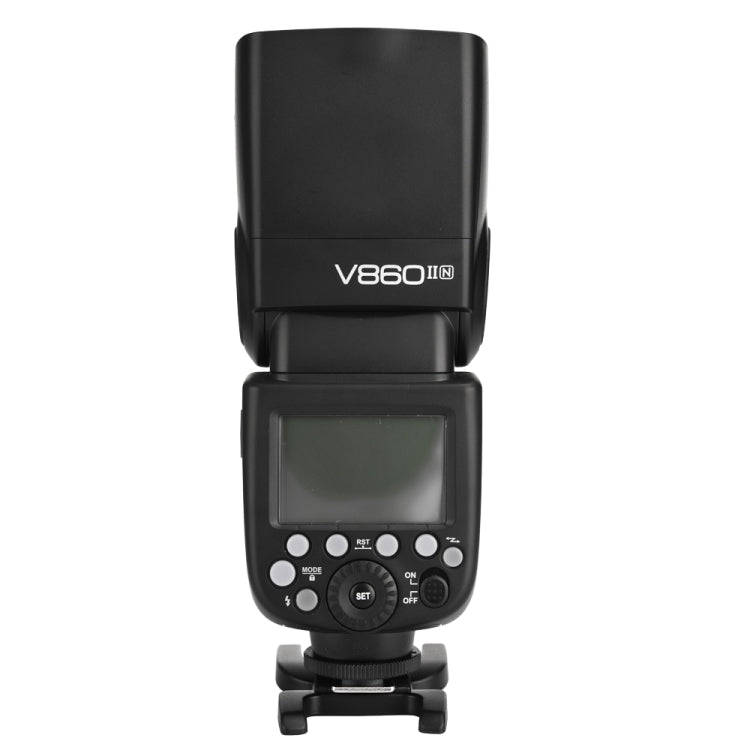 Godox V860IIN 2.4GHz Wireless 1/8000s HSS Flash Speedlite Camera Top Fill Light for Nikon DSLR Cameras(Black)