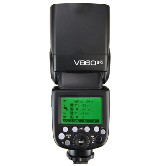 Godox V860IIO 2.4GHz Wireless 1/8000s HSS Flash Speedlite Camera Top Fill Light for Olympus DSLR Cameras(Black) - free shipping - PMC Jewellery - Order now!