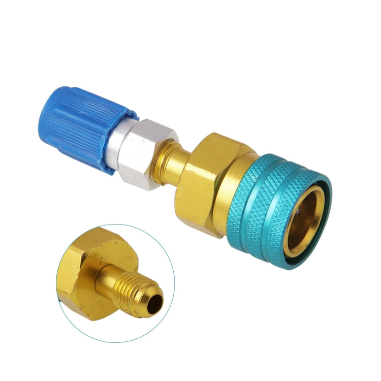 Car Sir Conditioner AC Charging Quick Connector Adapter - Terminal connectors by PMC TechLife | Online Shopping South Africa | PMC TechLife | Buy Now Pay Later Mobicred