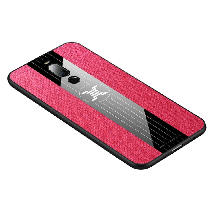 For Meizu Note 8 XINLI Stitching Cloth Texture Shockproof TPU Protective Case(Red) - free shipping - PMC Jewellery - Order now!