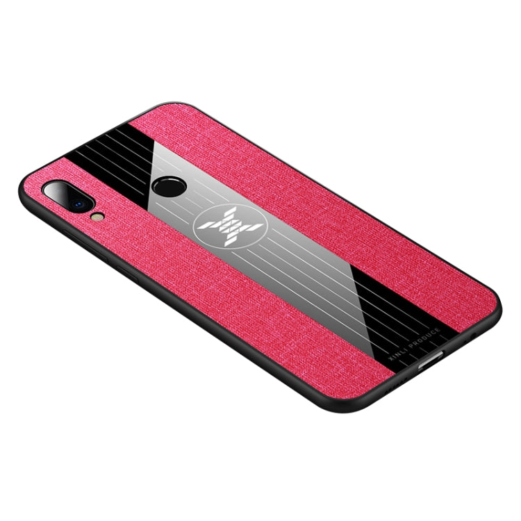 For Meizu Note 9 XINLI Stitching Cloth Texture Shockproof TPU Protective Case(Red) - More Brand by XINLI | Online Shopping South Africa | PMC Jewellery | Buy Now Pay Later Mobicred