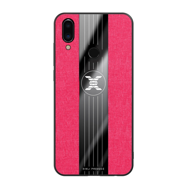 For Meizu Note 9 XINLI Stitching Cloth Texture Shockproof TPU Protective Case(Red) - More Brand by XINLI | Online Shopping South Africa | PMC Jewellery | Buy Now Pay Later Mobicred