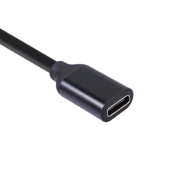 Type-C / USB-C Male to Female PD Power Extended Cable, Length:0.5m - Cable & Adapters by PMC TechLife | Online Shopping South Africa | PMC TechLife | Buy Now Pay Later Mobicred