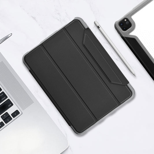 Mutural Yagao Series PC Horizontal Flip Leather Case with Holder & Pen Slot For iPad Air 2022 / 2020 10.9(Black) - free shipping - PMC Jewellery - Order now!