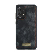 For Samsung Galaxy A72 5G / 4G CaseMe-008 Detachable Multifunctional Flip Leather Phone Case(Black)