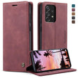 For Samsung Galaxy A72 5G / 4G CaseMe 013 Multifunctional Horizontal Flip Leather Case with Holder & Card Slot & Wallet(Wine Red) - free shipping - PMC Jewellery - Order now!