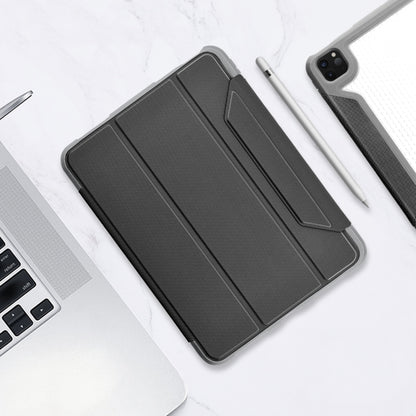 For iPad Pro 12.9 2022 / 2021 / 2020 Mutural Yagao Series PC Horizontal Flip Leather Tablet Case with Holder & Pen Slot(Grey) - free shipping - PMC Jewellery - Order now!