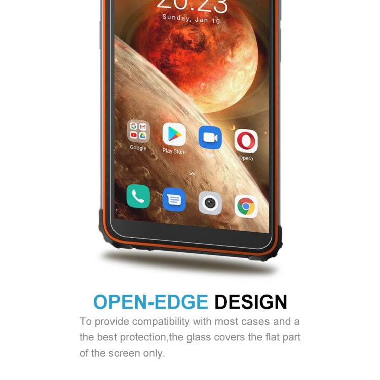 For Blackview BV6600 10 PCS 0.26mm 9H Surface Hardness 2.5D Explosion-proof Tempered Glass Non-full Screen Film - Others by PMC TechLife | Online Shopping South Africa | PMC TechLife
