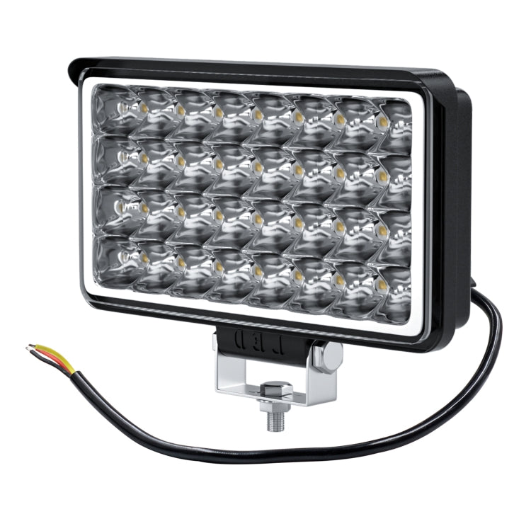 WUPP CS-1242A1 Car 4 inch Square 32LEDs Highlight Work Light Modified Front Bumper Lamp Spotlight - Work Lights by WUPP | Online Shopping South Africa | PMC TechLife | Buy Now Pay Later Mobicred
