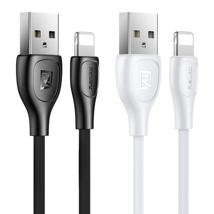 Remax RC-160i 2.1A 8 Pin Lesu Pro Series Charging Data Cable, Length: 1m (Black)