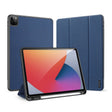 For iPad Pro 11 2022 / 2021 / 2020 DUX DUCIS Domo Series Horizontal Flip Magnetic TPU + PU Leather Tablet Case with Three-folding Holder & Pen Slot & Sleep / Wake-up Function(Blue) - iPad Pro 11 (2022/2021) Cases by DUX DUCIS | Online Shopping South Africa | PMC TechLife | Buy Now Pay Later Mobicred
