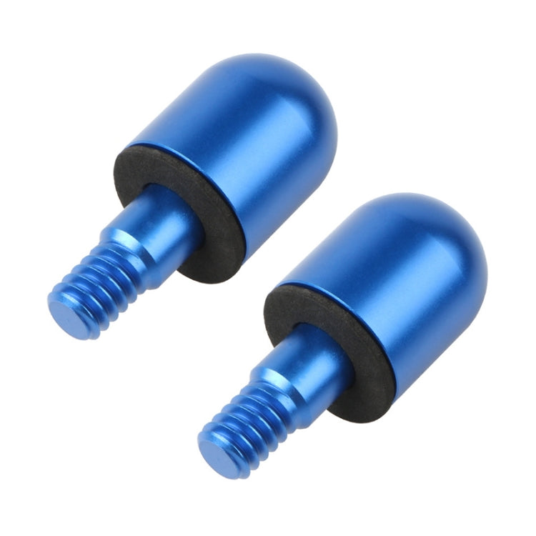 2 PCS Car Rear Anti-collision Tail Cone for Mercedes Benz Smart 2009-2014, Style:Round(Blue) - free shipping - PMC Jewellery - Order now!