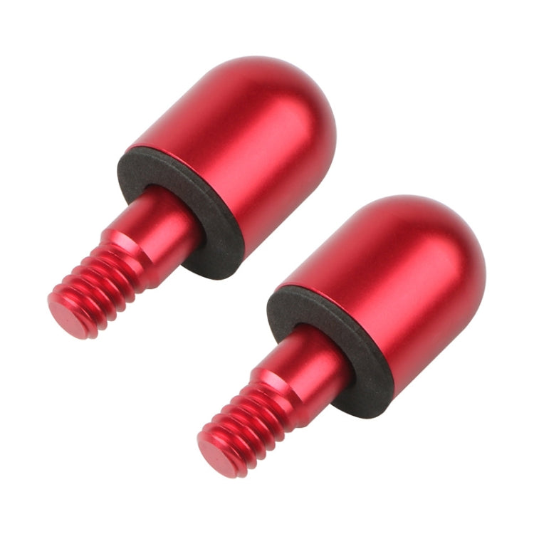2 PCS Car Rear Anti-collision Tail Cone for Mercedes Benz Smart 2009-2014, Style:Round(Red) - Decorative Strip by PMC Jewellery | Online Shopping South Africa | PMC Jewellery | Buy Now Pay Later Mobicred